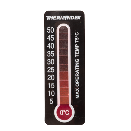 Temperaturmessbänder und -anzeigen