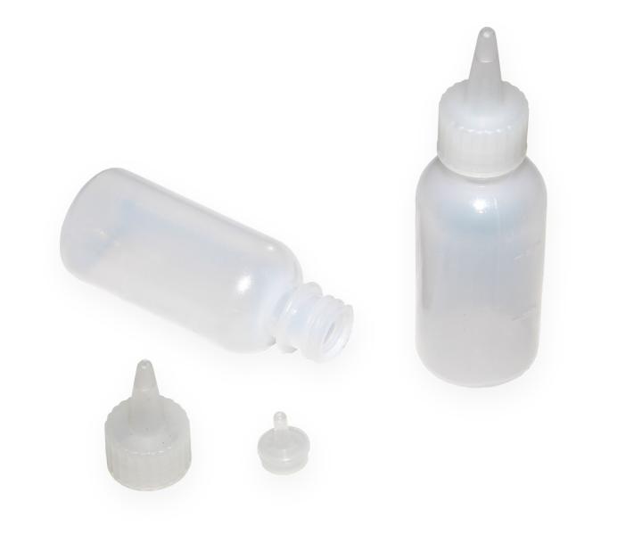 Kunststoff-Universalflasche 55 ml mit Spitze