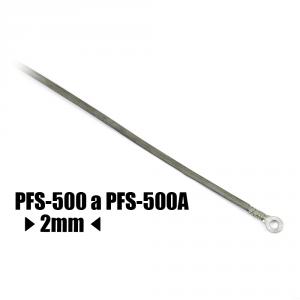 Ersatzschweißdraht für Kunststoff-Folienschweißgerät PFS-500 und PFS-500A, Breite 2 mm Länge 544mm