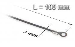 Ersatz-Widerstandsschmelzdraht für Schweißmaschine KS-100 Breite 3 mm
