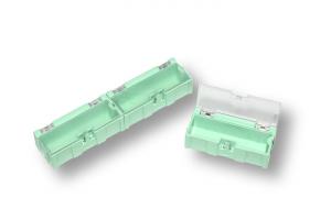 Miniatur-Kunststoffschubladen für SMD-Bauteile B2 - grün