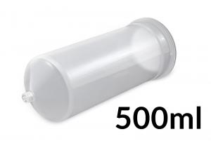 Kartusche 500ml weiß halbtransparent