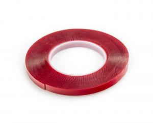 Verstärktes doppelseitiges Klebeband, transparent, Stärke 1 mm, Breite 10 mm, Länge 20 m