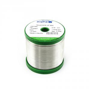 Bleifreies Zinn Alpha Telecore HF-850 2,2% SAC305 500g 0.75mm