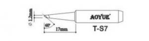Spitze für klassische Lötkolben T-S7