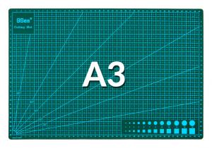 Schneidematte doppelseitig grün A3 45x30cm