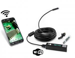 WiFi Endoskop für Android und iOS, IP66 Schutz, 10m formbares Kabel