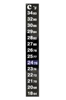 Aquarium-Glasthermometer +18°C - +34°C