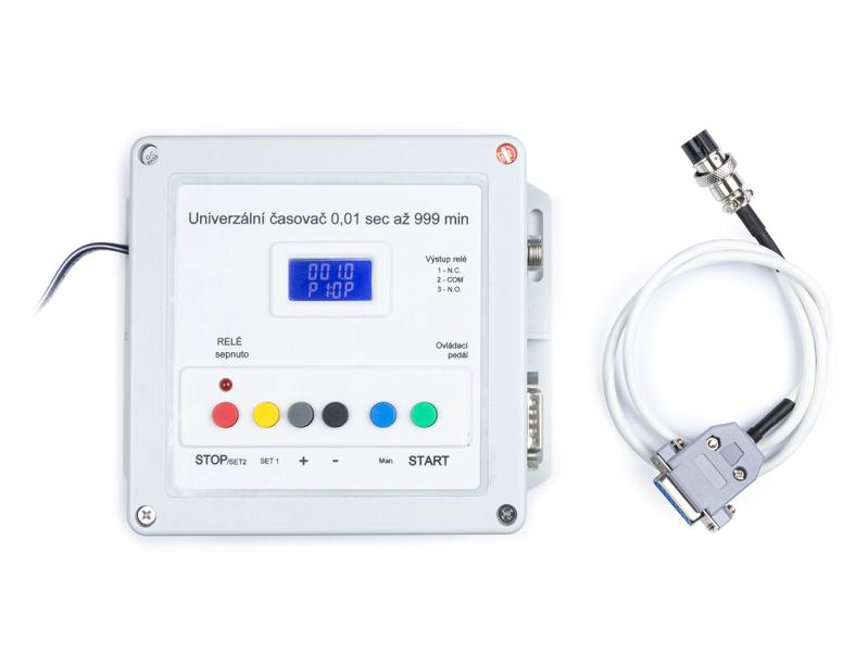 Universeller digitaler Timer für Zeiten von 0,01 Sekunden bis 999 Minuten