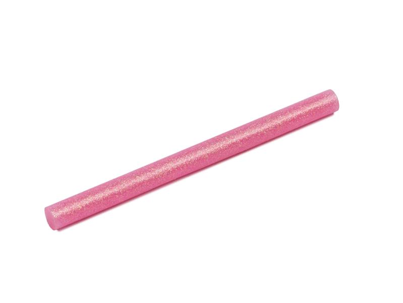 Heißklebepistole rosa mit Glitter (Glitter) Durchmesser 11mm, 1St