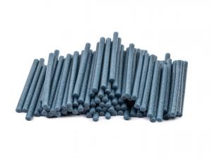 Glitterpistolenminen blau-grau mit Glitter (Glitter) Durchmesser 11mm, 1kg