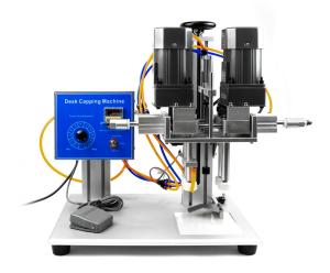 Pneumatisch-elektrischer Tisch-Flaschenverschließer für atypische Verschlüsse XLSGJ-6100