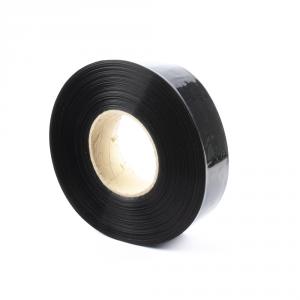Schwarze PVC-Schrumpffolie 2:1 Breite 35mm, Durchmesser 21mm