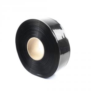 Schwarze PVC-Schrumpffolie, 50 mm breit, 30 mm Durchmesser