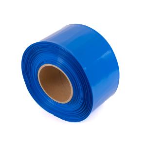 Blaue PVC-Schrumpffolie 2:1 Breite 95mm, Durchmesser 60mm