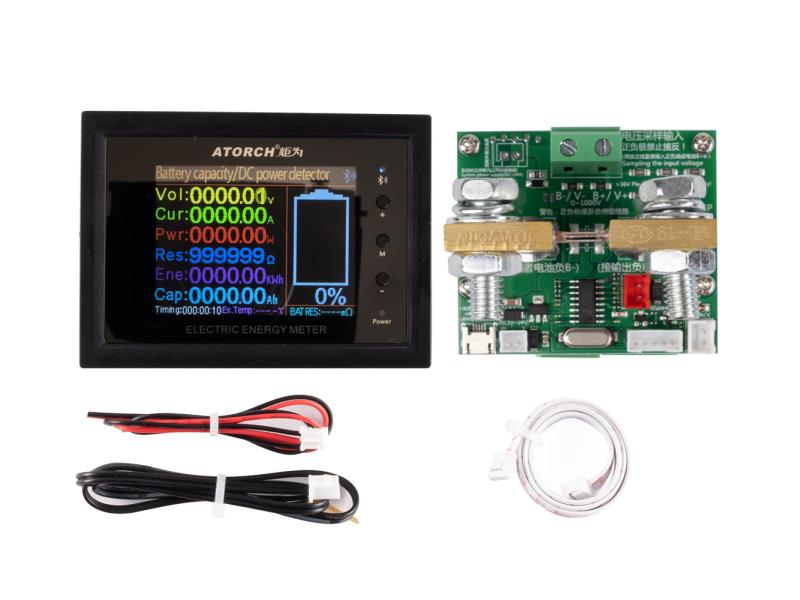 Monitor/Tester zur Kapazitätsmessung und Überwachung des Batteriezustands. DT24 - 100A / 278V DC mit Bluetooth