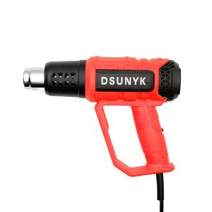 Heißluftpistole DSUNYK 2500W - 60 - 650°C mit Aufsätzen