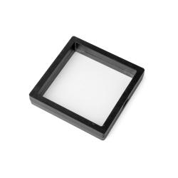 Präsentationsmembran 3D-Rahmen schwarz 11x11x2 cm