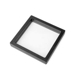 Präsentationsmembran 3D-Rahmen schwarz 14x14x2 cm