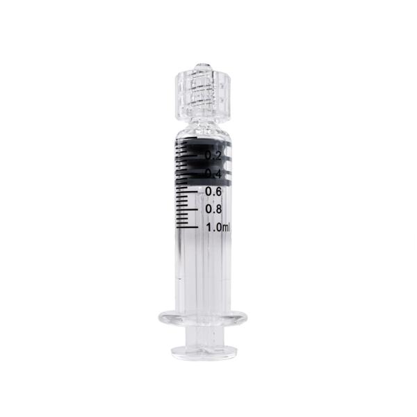 Luer-Lock-Glasspritze 1ml