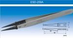 Antistatische Edelstahlpinzette VETUS ESD-259A mit PPS-Spitze