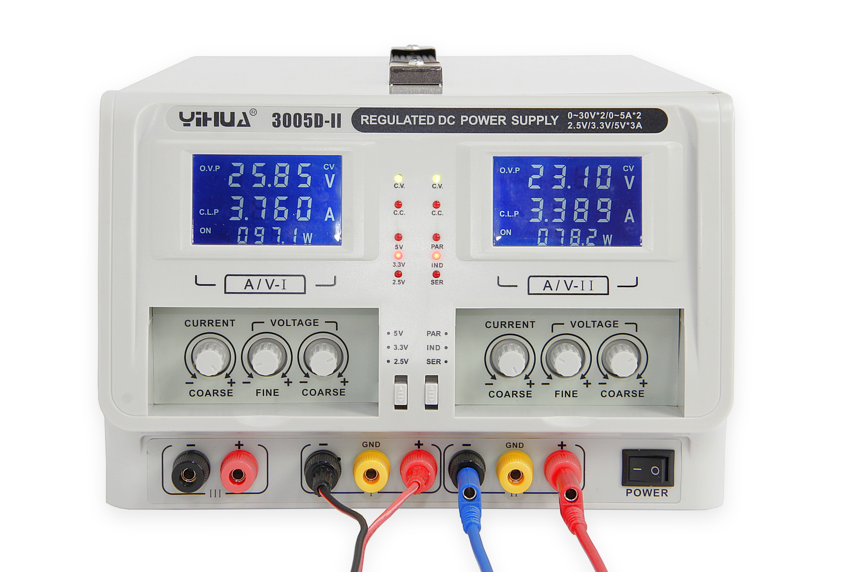 YH3005D-II Lineares Labornetzgerät mit Leistungsanzeige