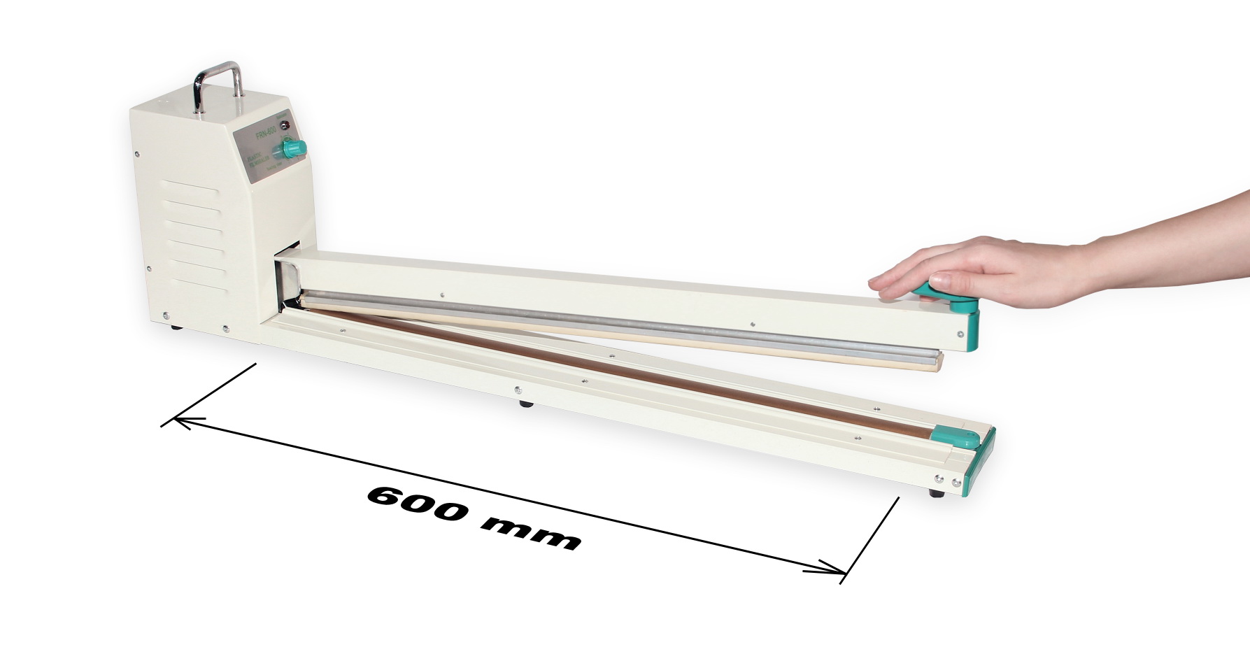 FRN-600 Folienschweißhebelschweißgerät mit 600 mm breitem Schweißbalken