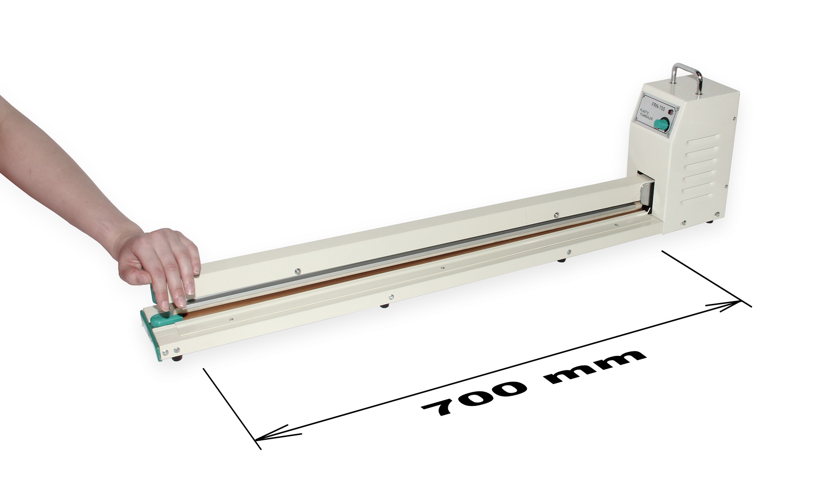 FRN-700 Folienschweißhebelschweißgerät mit 700 mm breitem Schweißbalken
