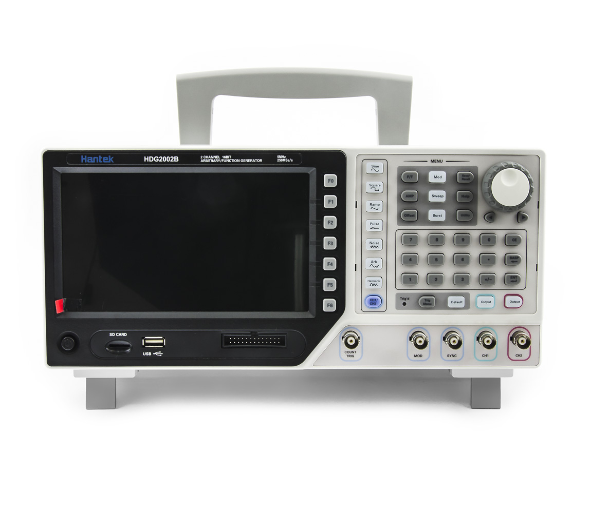 Funktionsgenerator Hantek HDG2002B 2CH 16bit, 250MSa/s, 5MHz
