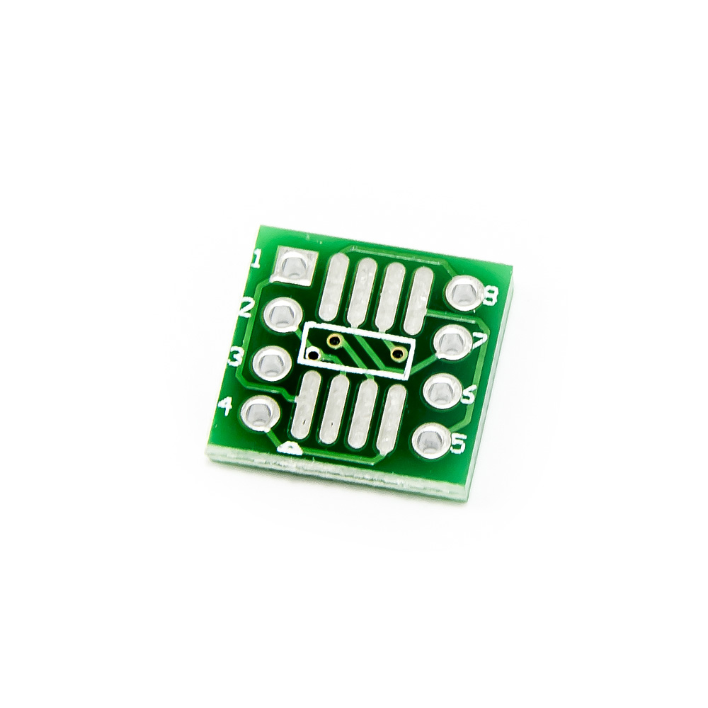 PCB-Adapter von SOP8 SO8 SOIC8 TSSOP8 MSOP8 auf DIP8 2,54mm