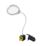 LED-Lampe mit Vergrößerungsglas PDOK PD-032B weiß 8D 3x Vergrößerung mit Magnetfuß