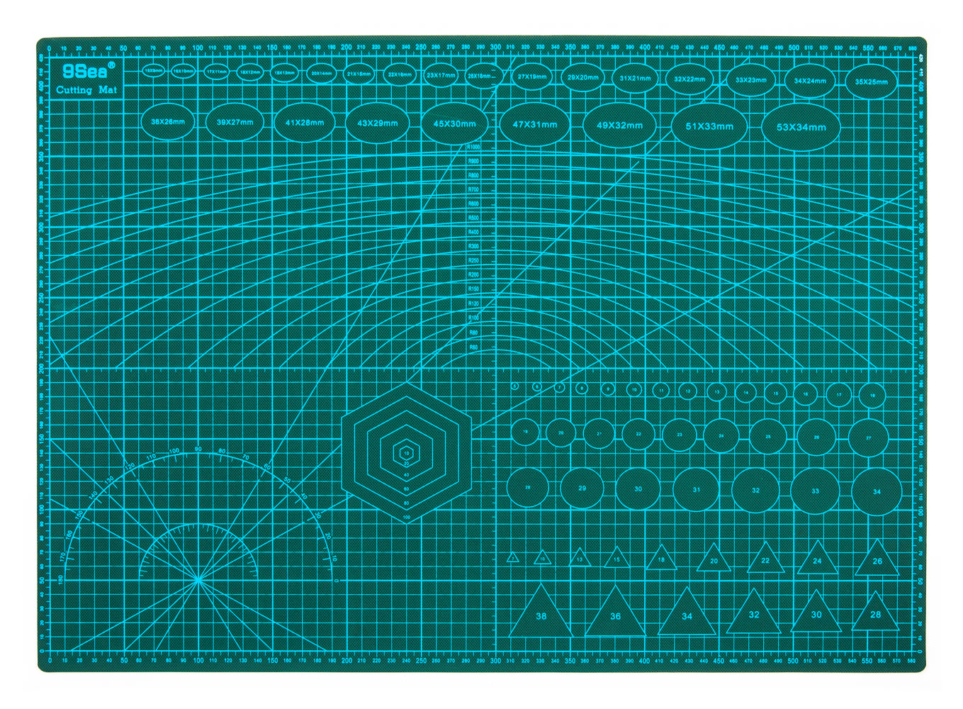 Schneidematte Großformat doppelseitig A2 60x45cm