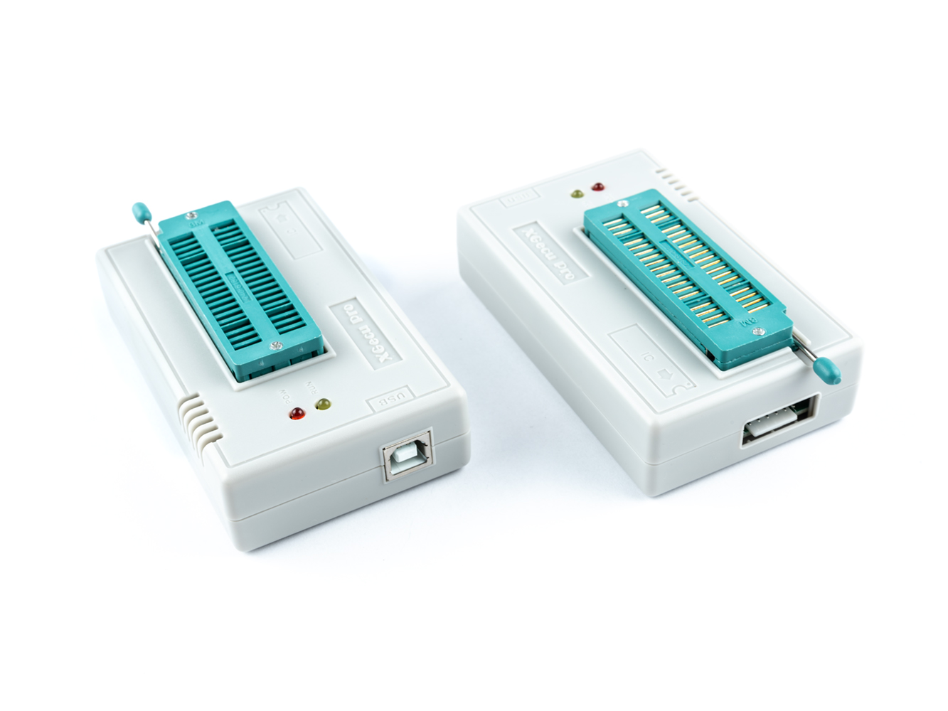 Universelles USB-Programmiergerät XGecu TL866II Plus mit PLCC/SOP-Adaptern 7 Stück