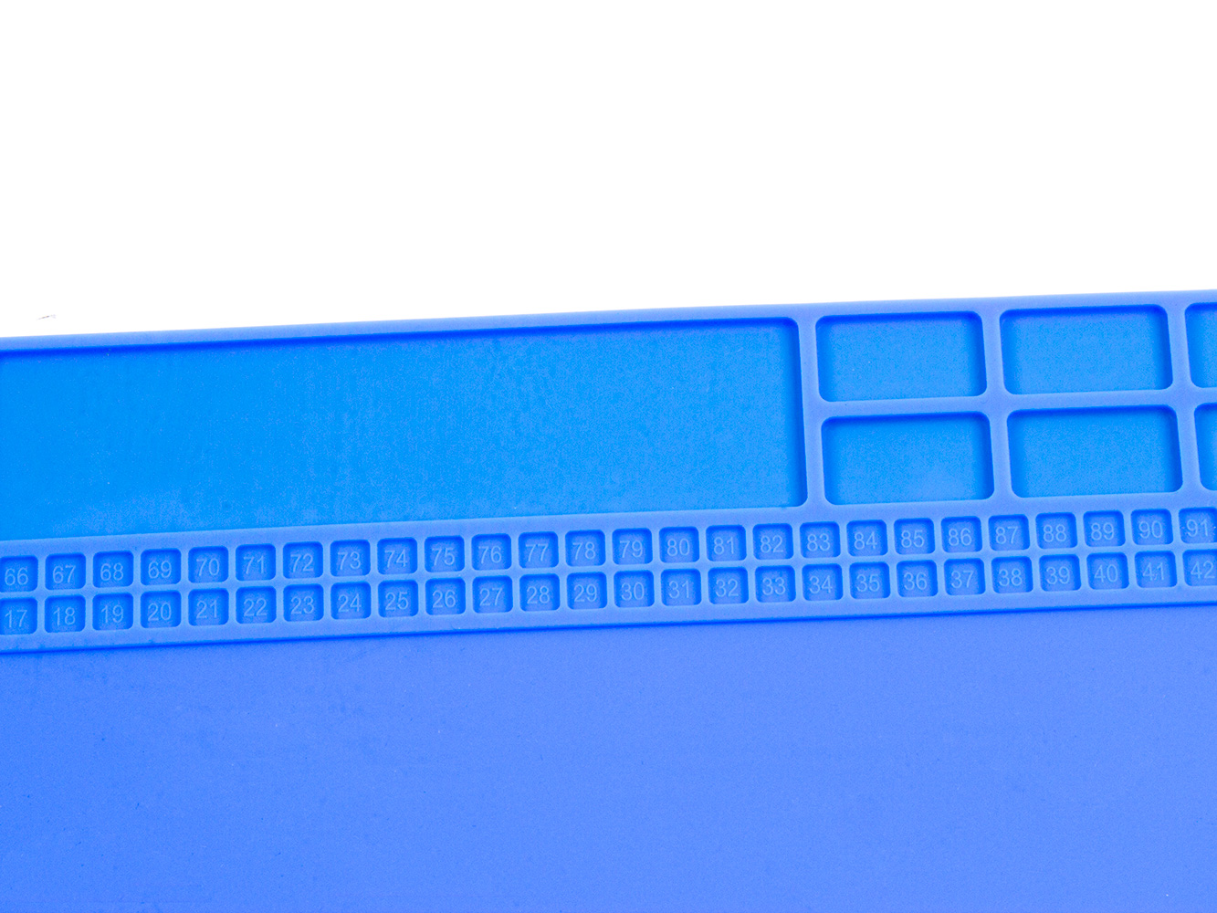Kleines Silikon-Servicepad mit Schraubbinder 35x25cm