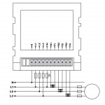 Schaltschrank-Multimeter 3-phasig 100A 1-500V