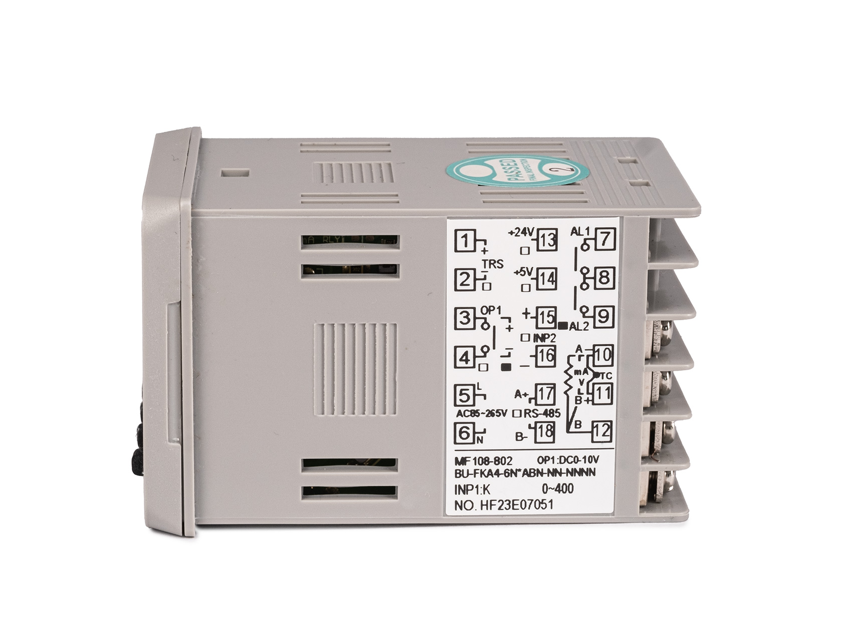 PID-Regler MF108-802-VN Lo/Hi Alarm, Spannungsausgang für SSR-Relais