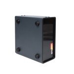 Vierteiliger Baukasten 150x146x66mm - schwarz-grau