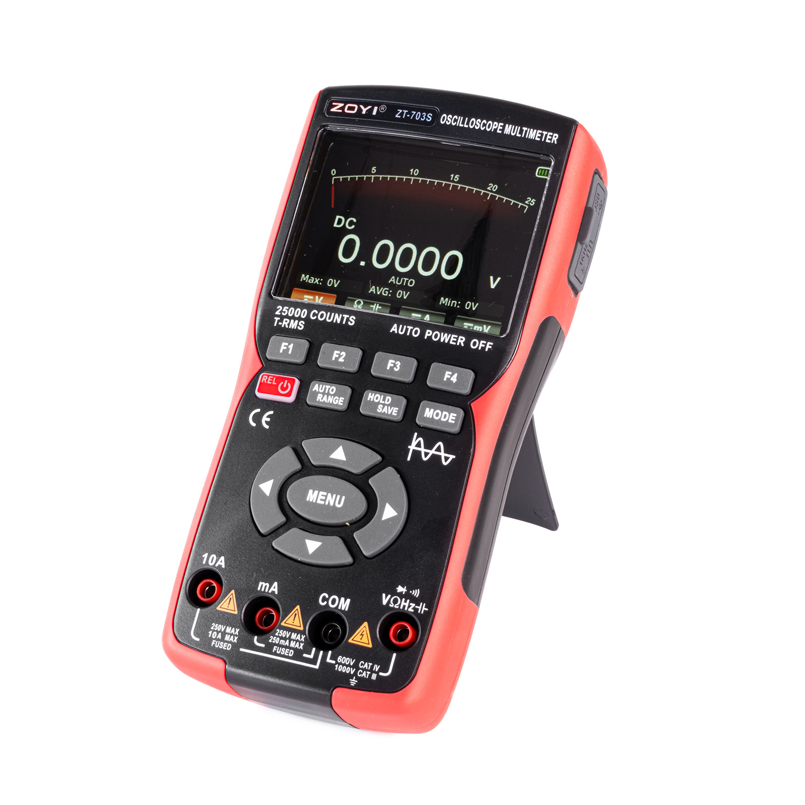 ZOYI ZT-703S 3V1 - Multimeter mit Oszilloskop und Funktionsgenerator