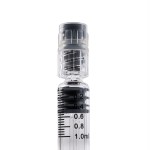 Luer-Lock-Glasspritze 1ml