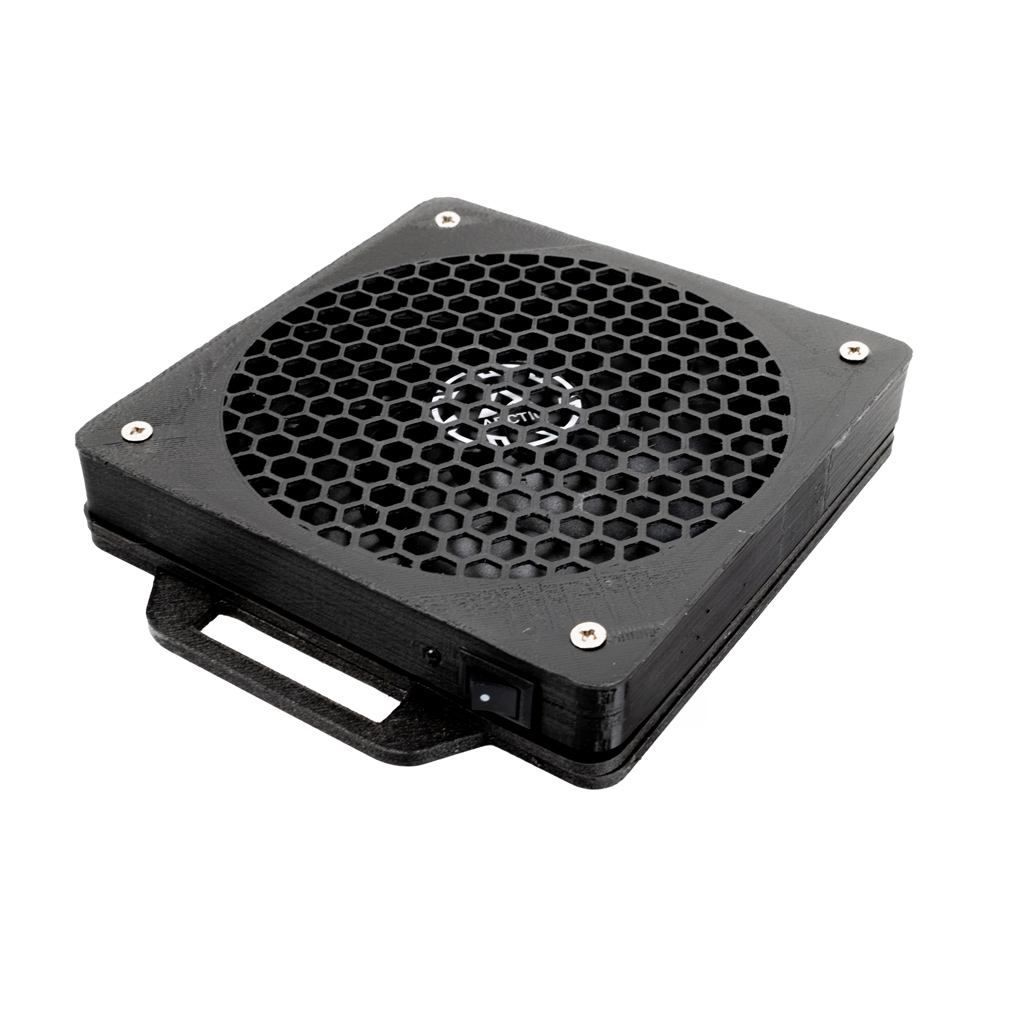 Ventilator für Dachausbauten, Zelte und Wohnwagen - magnetisch USB 5V